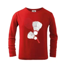 Badminton - pálka a košík