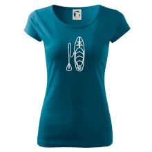 Paddleboard jedním tahem