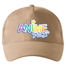 Anime nápis duhový