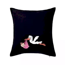 Čáp a miminko - holka (Hana-creative)