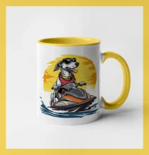 Chrt na vodním skútru