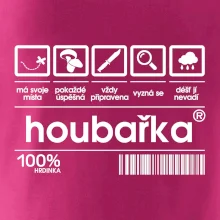 Čárový kód - Houbařka