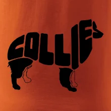 Border kolie písmo v těle