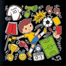 Malý fotbalista ikony