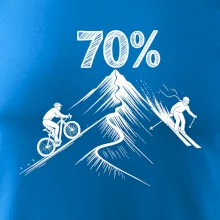 Narozeniny cyklista a lyžař 70