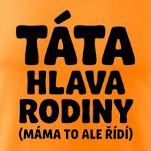 Táta - hlava rodiny  (máma to,  ale řídí)