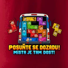 Posuňte se dozadu místa je tam dost