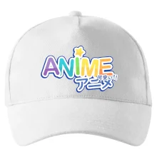 Anime nápis duhový