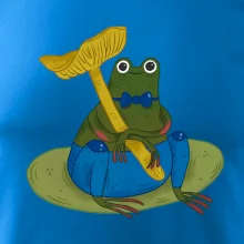 Žába s houbou  (studio-arte.cz)