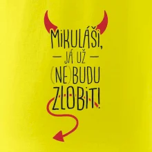Mikuláši, já už nebudu zlobit!