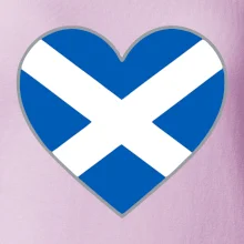 Skotské srdce na prso