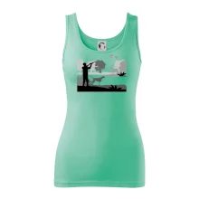 Lovec a ohař v lese