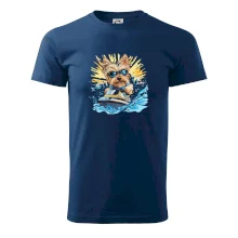 Yorkšírský teriér na vodním skútru