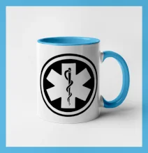 Rescue logo samostatné kulaté