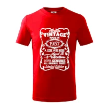 Vintage Etiketa - 1957