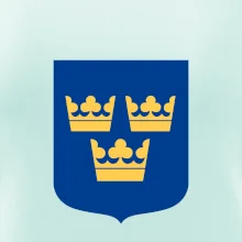 Švédský znak tři korunky velký