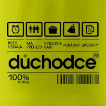 Čárový kód důchodce