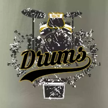 Drums - kreslené bubny