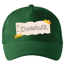 Papírek se jmenovkou - vlastní jméno