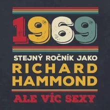 1969 stejný ročník jako Richard Hammond