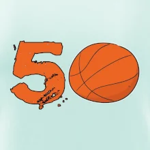Basketball kulaté narozeniny 50