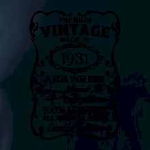 Vintage Etiketa - 1931