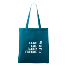 Play eat sleep repeat padel