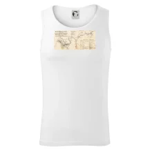 Mapa Báňské dráhy z Moravské Ostravy do Doubravy