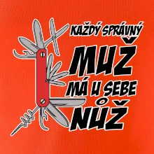 Každý správný muž, má u sebe nůž