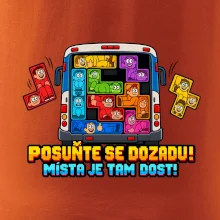 Posuňte se dozadu místa je tam dost