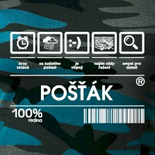 Čárový kód pošťák