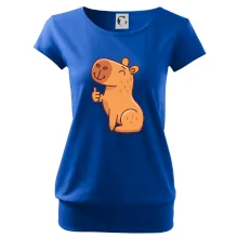 Kapybara s palcem nahoru