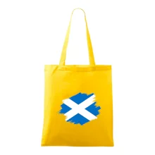 Skotská vlajka kreslená štetcem