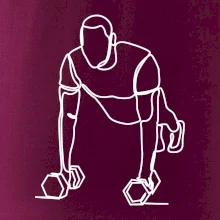 Trenér fitness jedním tahem