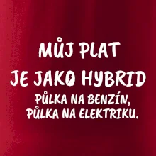 Můj plat jako hybrid