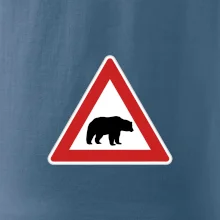 Dopravní značka - Pozor lední medvěd