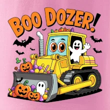 Halloweenský boo dozer