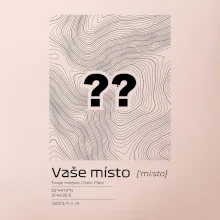 Vaše místo - vrstevnice v obdélníku