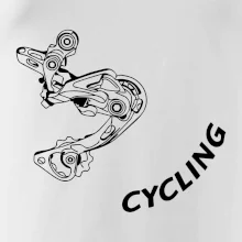 Cycling nápis šikmo