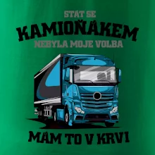 Stát se kamioňákem nebyla moje volba