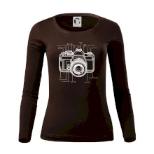 Nákres starý fotoaparát