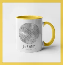 Lysá hora - vrstevnice v kruhu