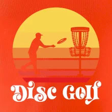 Disc golf postava vintage
