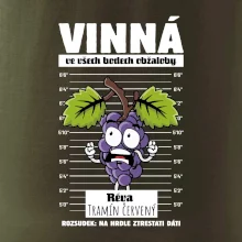 Vinná réva odsouzena Tramín červený