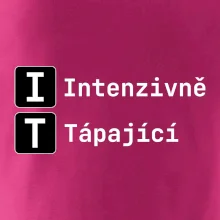 IT Nápis Intenzivně Tápající