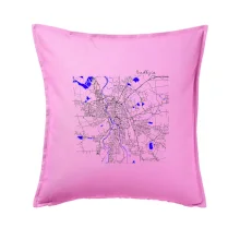 Budějce  - Mapa s vodními toky