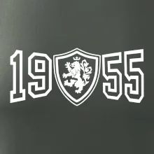 Narozeninový motiv - znak - 1955