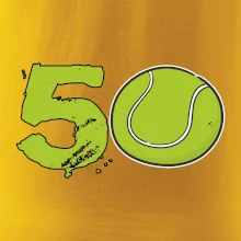 Tenis kulaté narozeniny 50
