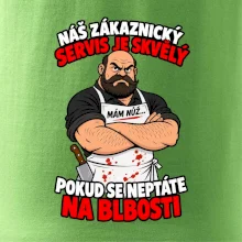 Řezník skvělý zákaznický servis