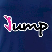 Jump - nápis a panáček Jump - nápis a panáček